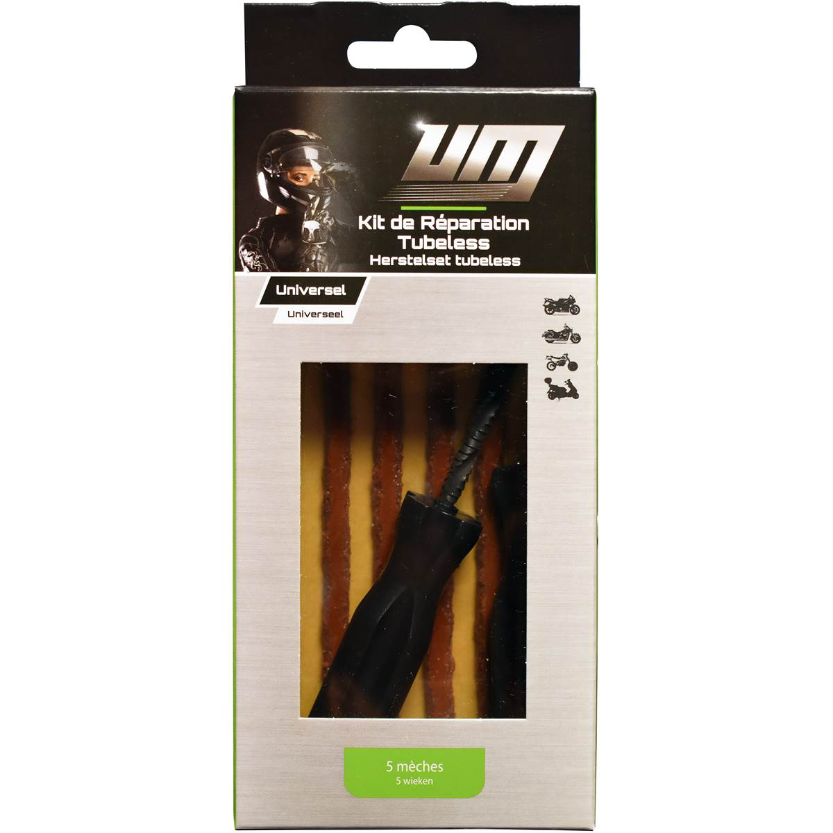 Kit de réparation TUBELESS UM sans colle