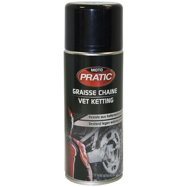 Graisse chaine 400 ml Moto Pratic