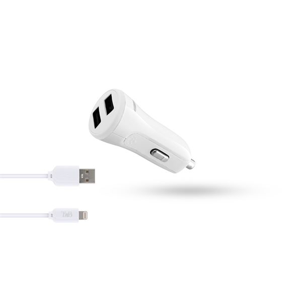 CHARGEUR VOITURE 2A 2 USB