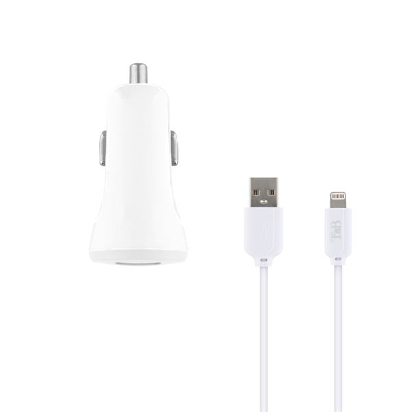 CHARGEUR VOITURE 2A 2 USB
