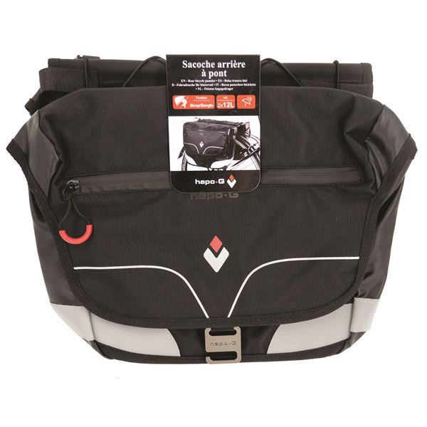 Sacoche Arrière à Pont HAPO G 2X12 litres