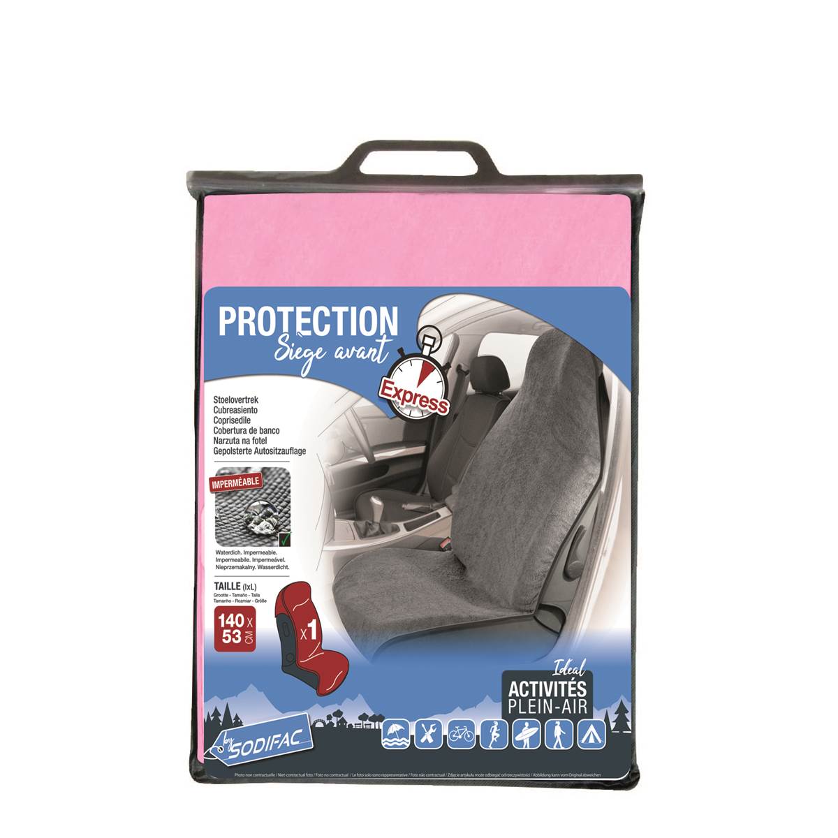 Beach Cover Siege Avant Rose