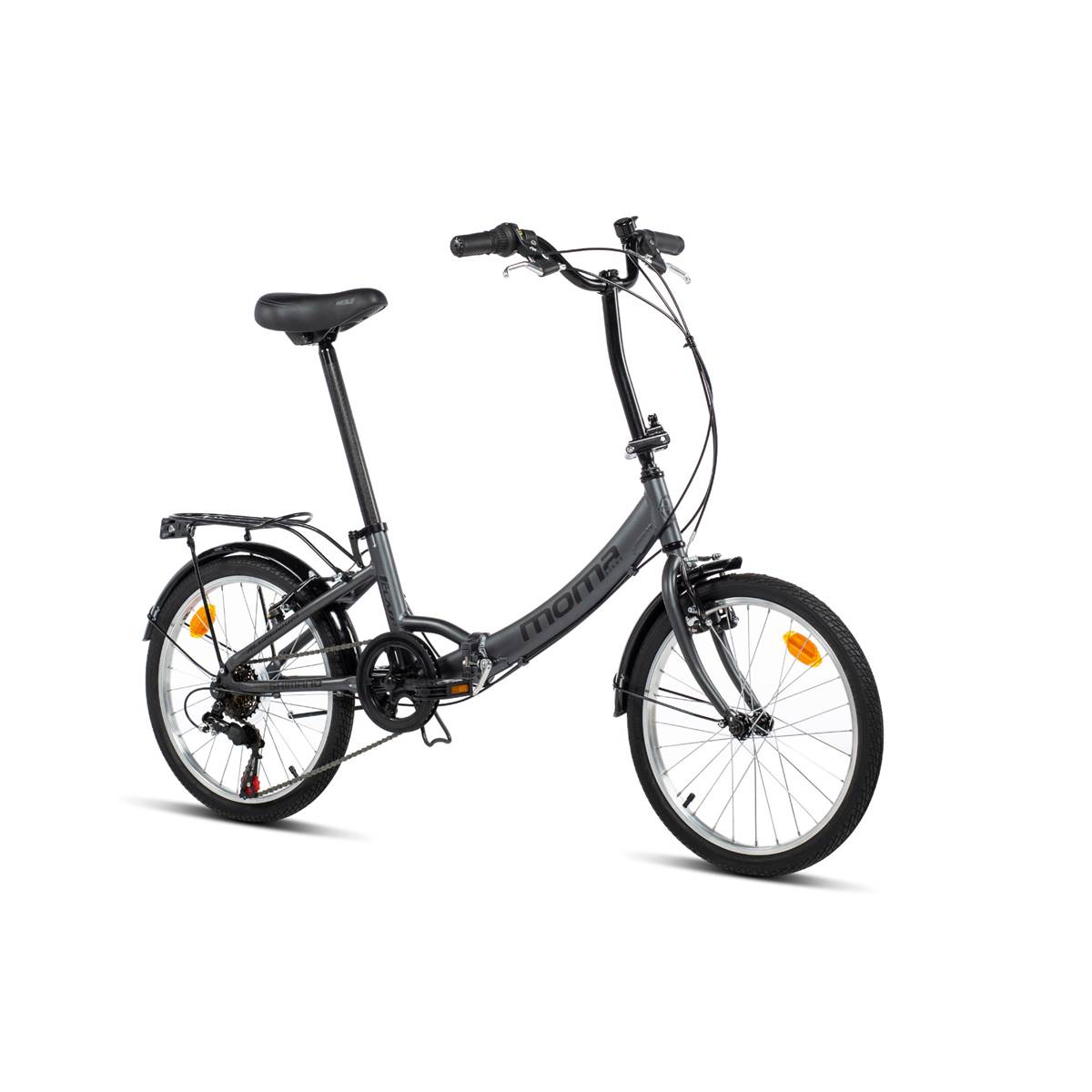 Vélo Ville Pliant Moma Bikes First Class 2 Gris