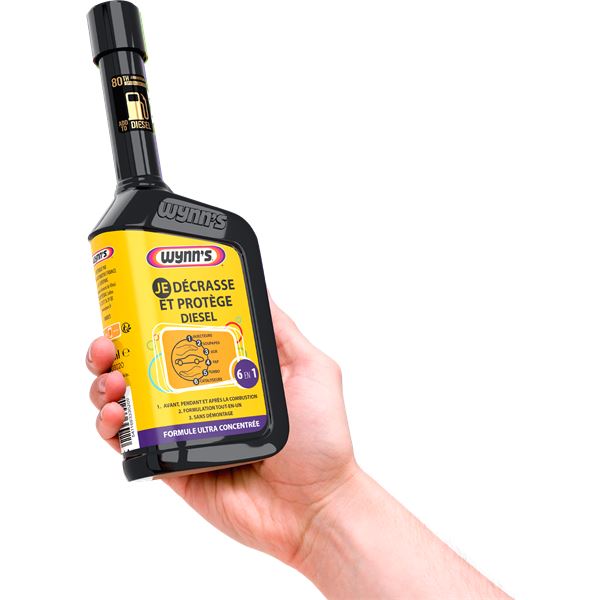 Décrassant moteur 5 en 1 Diesel Wynn's 500 ml