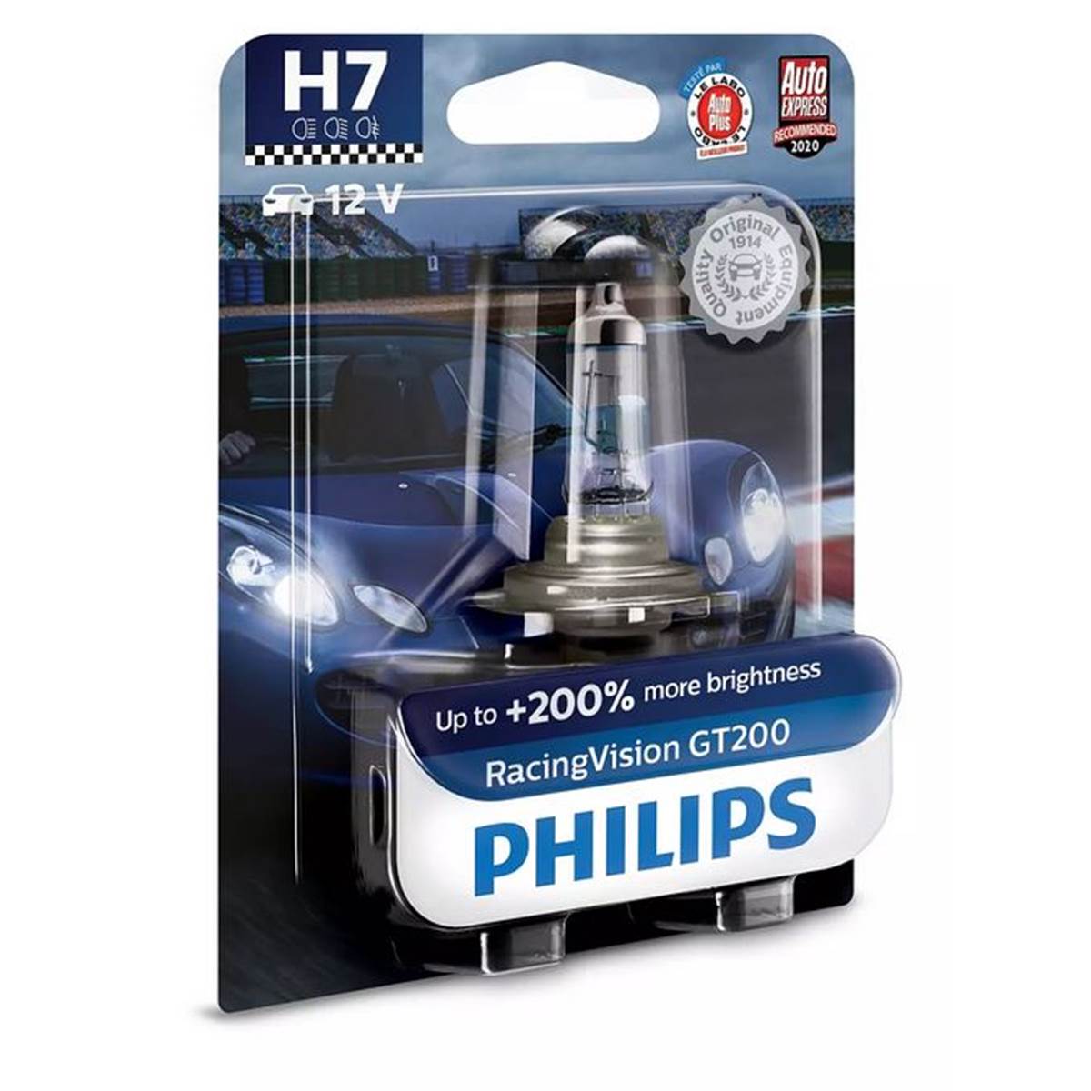 Ampoule Philips H7 Racing Vision Gt200