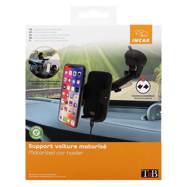 Support Téléphone Voiture, Car Holder Dashboard Retroviseur Pare Soleil 3  En 1 Support Voiture Car Mount
