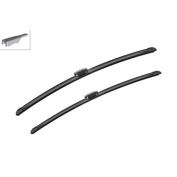 2 balais d'essuie-glace Bosch A112S