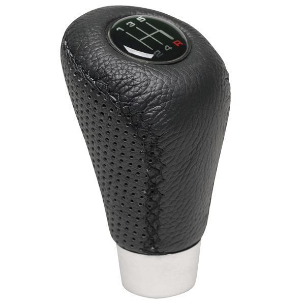 Pommeau de levier de vitesse surpiqure noire