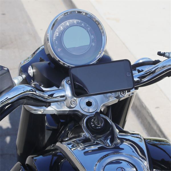 Support pour smartphone pro sur Moto Chrome SP Connect