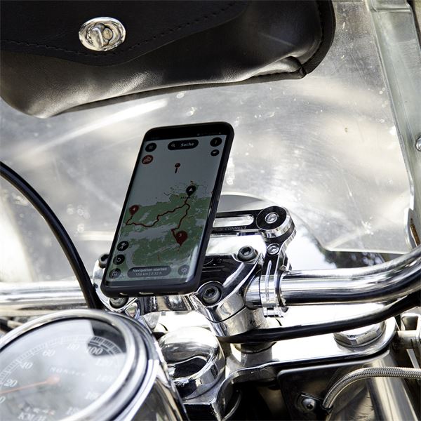 Support pour smartphone pro sur Moto Chrome SP Connect