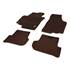 Jeu complet de tapis sur mesure qualité ELITE marron