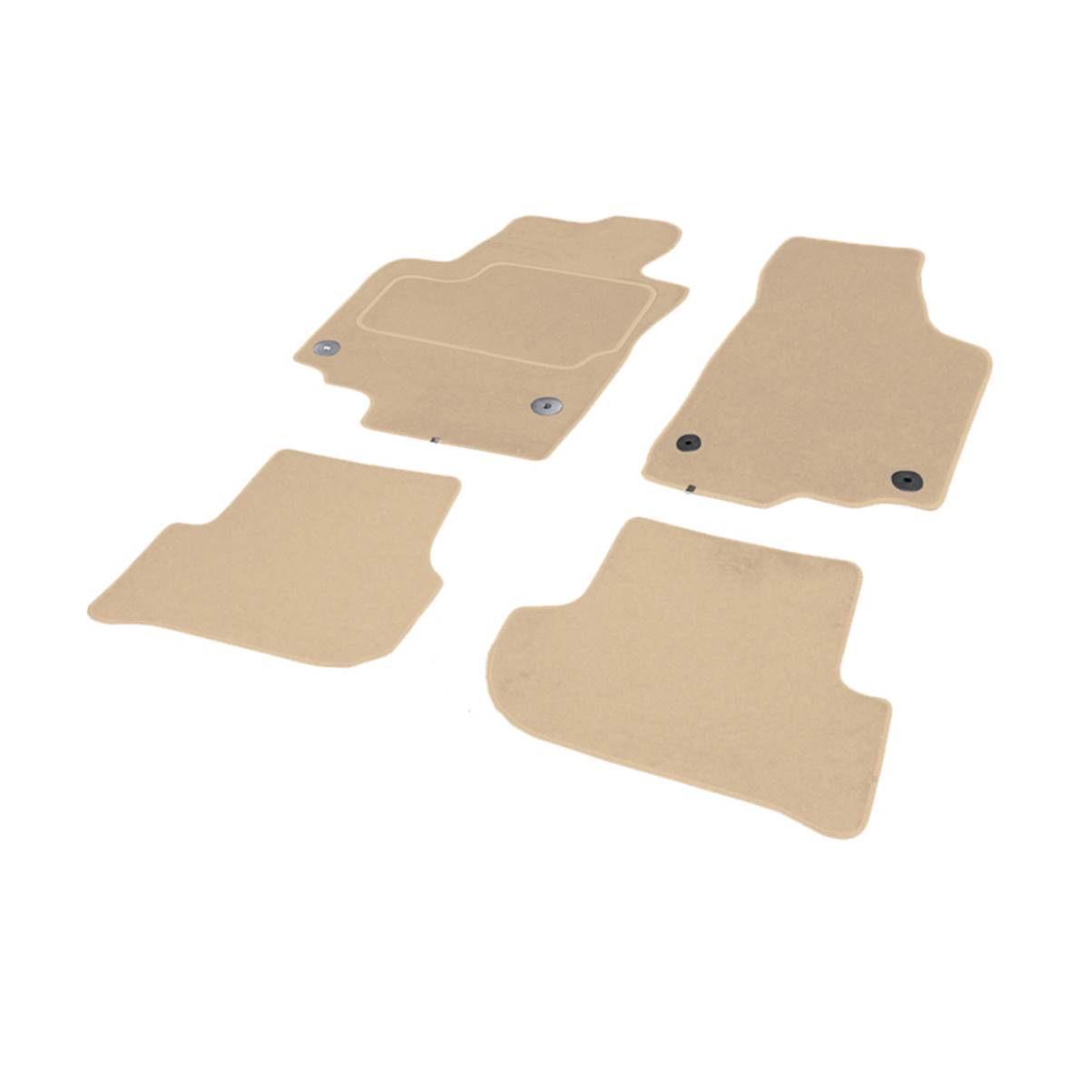 Jeu Complet De Tapis Sur Mesure Qualité Elite Beige