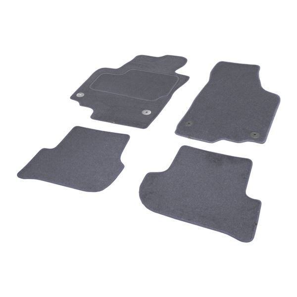 Jeu complet de tapis sur mesure qualité ELITE gris