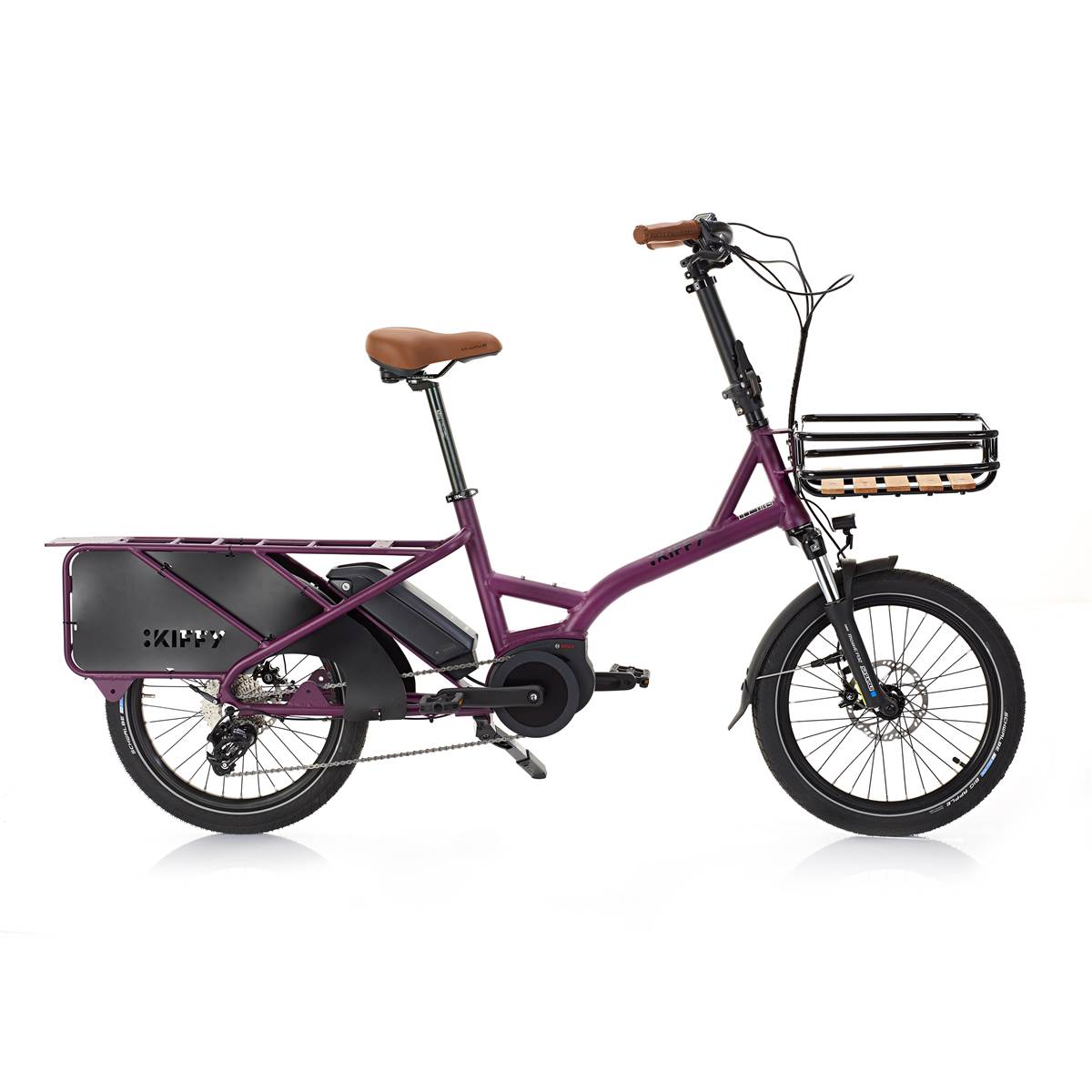 Vélo Cargo Violet Kiffy