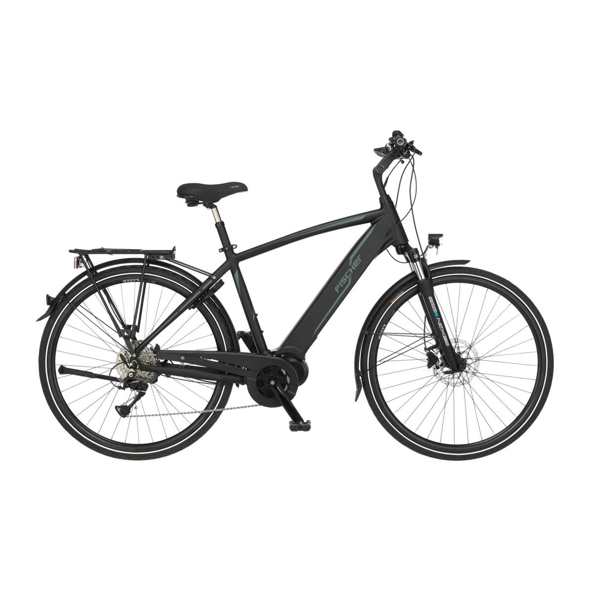 Vélo à Assistance Électrique Mixte Fischer Viator 4.1i Cadre Haut Taille 50