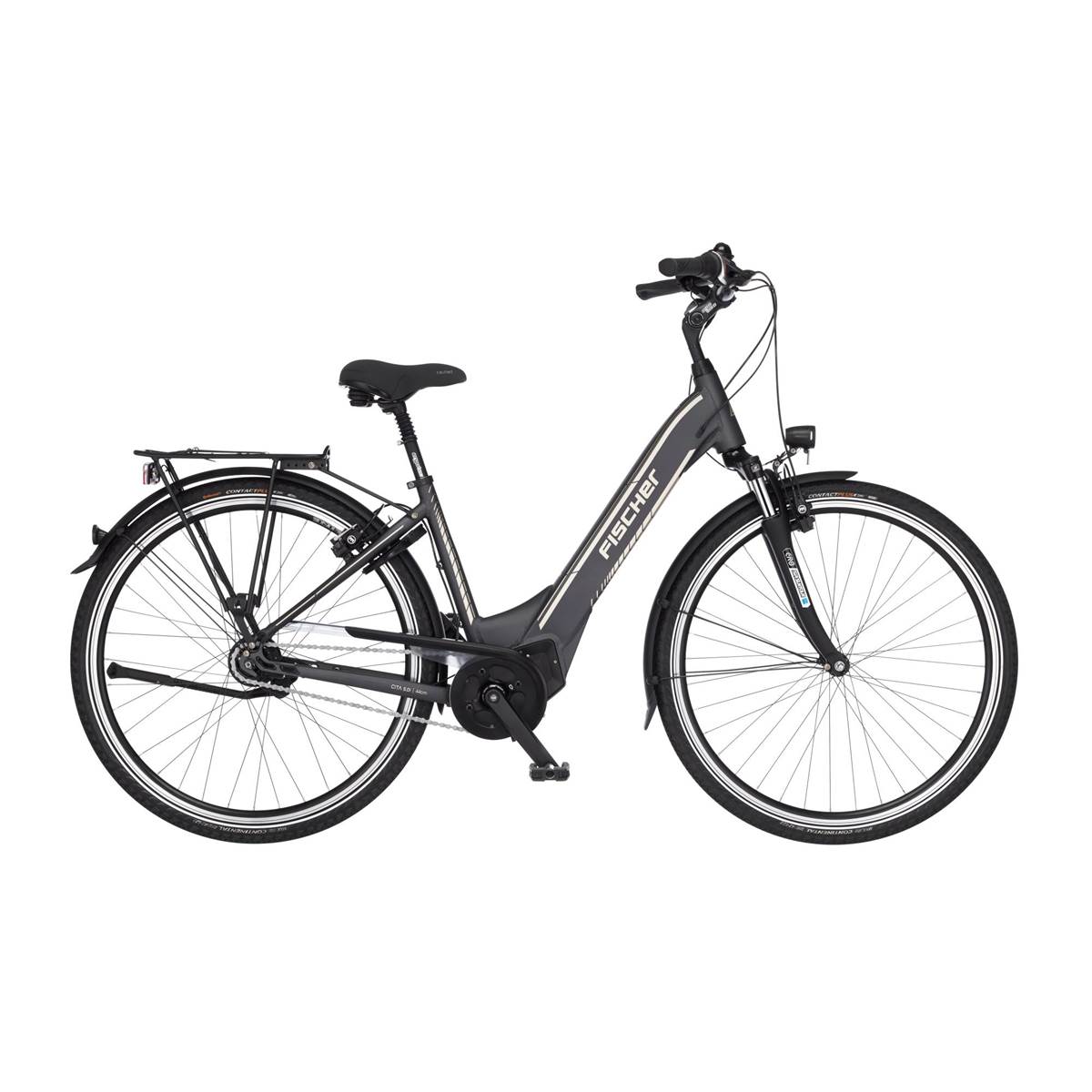 Vélo De Ville Électrique Mixte Fischer Cita 5.0i Taille 44