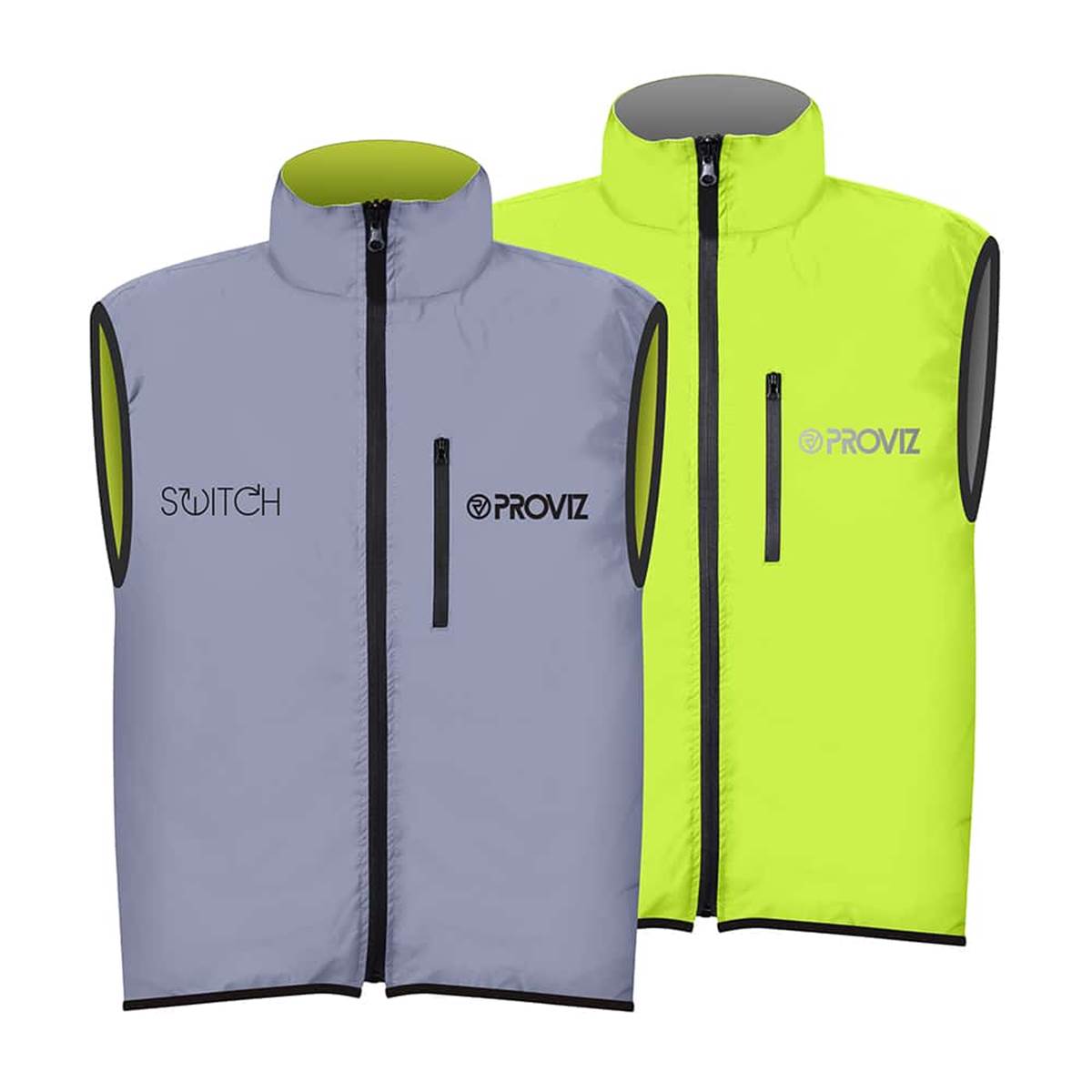 Veste Sans Manche Réversible Fluo/réfléchissant - Homme M