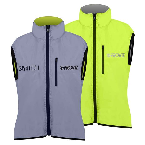 Veste sans manche réversible fluo/réfléchissant - Femme 36
