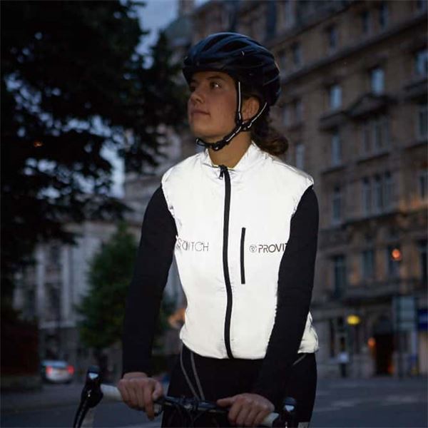 Veste sans manche réversible fluo/réfléchissant - Femme 36