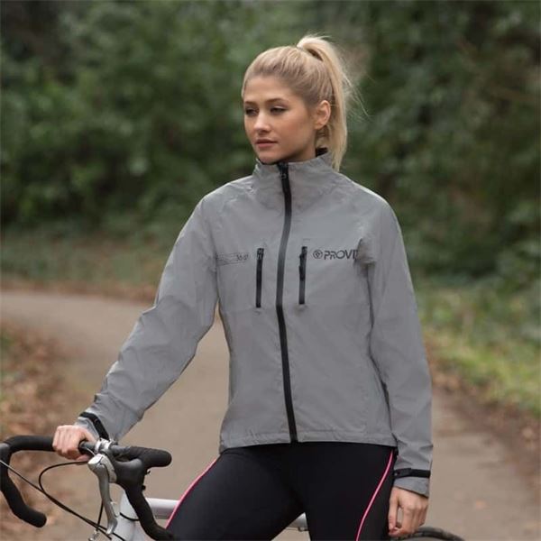 Veste technique respirante et réfléchissante - Femme 38