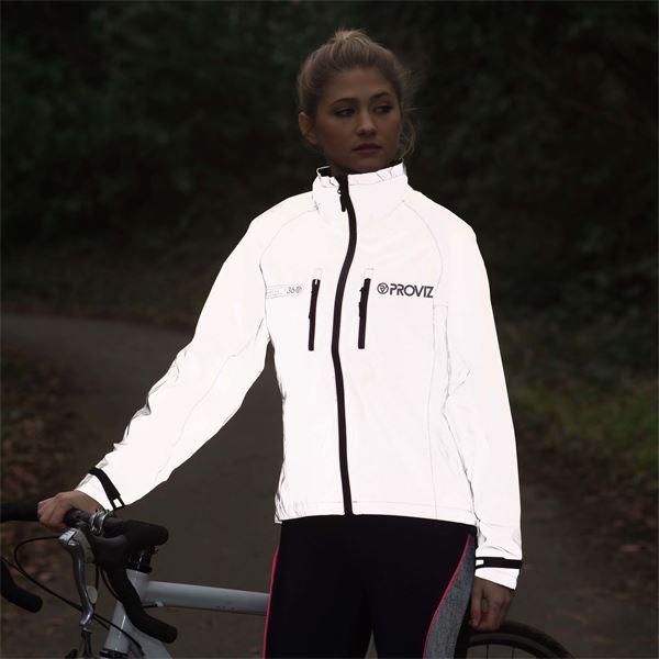 Veste technique respirante et réfléchissante - Femme 38