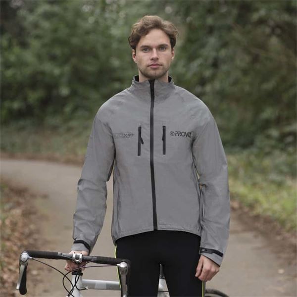 Veste technique respirante et réfléchissante - Homme S