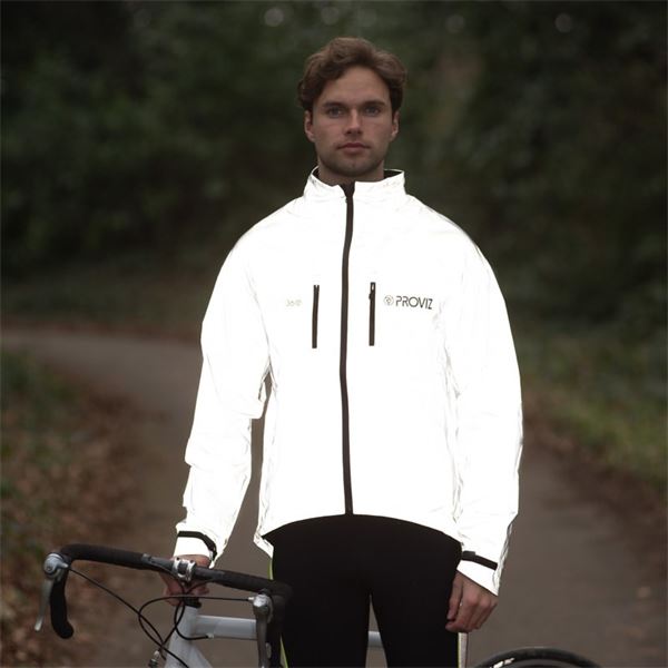 Veste technique respirante et réfléchissante - Homme S