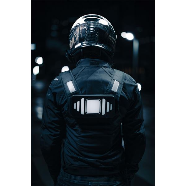 Dispositif lumineux de sécurité pour 2 roues