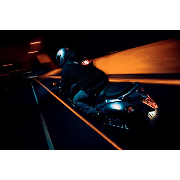 Dispositif lumineux de sécurité pour 2 roues
