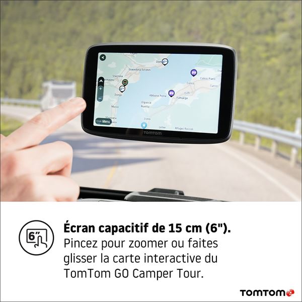 GPS camping-car TomTom GO Camper Tour