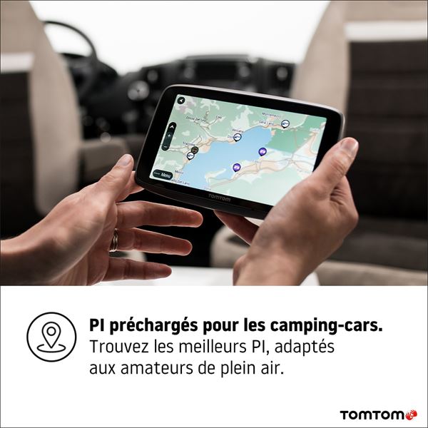 GPS camping-car TomTom GO Camper Tour