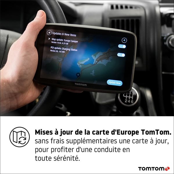 GPS camping-car TomTom GO Camper Tour