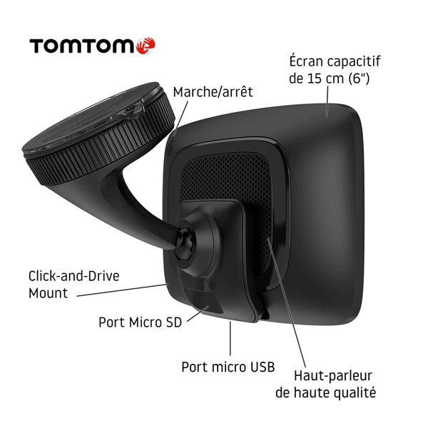 GPS camping-car TomTom GO Camper Tour