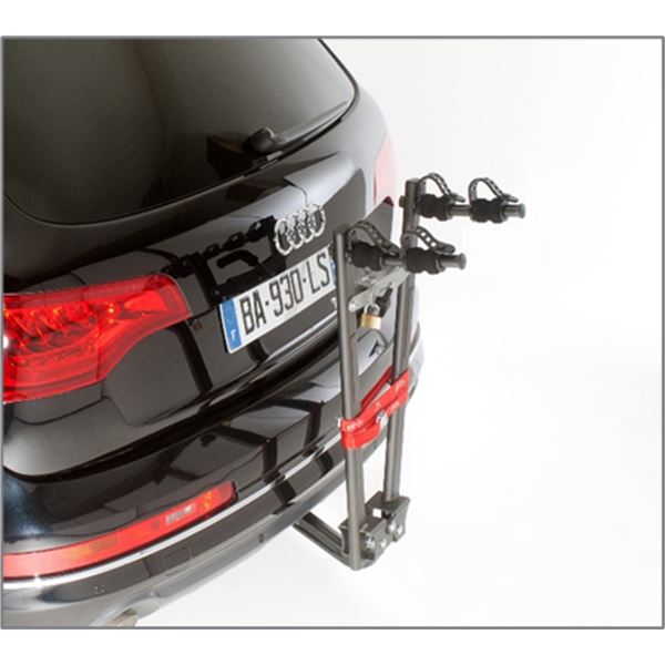 Porte-vélo 2 vélos électriques sur plateforme - Mottez