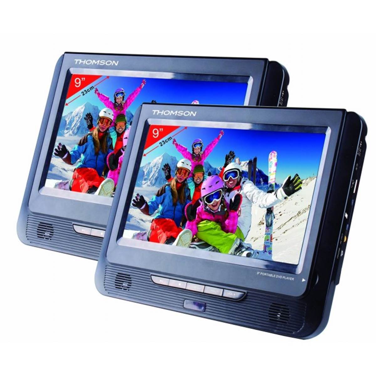 Pack Vidéo 2 Écrans/2 Dvd Thp399 Thomson