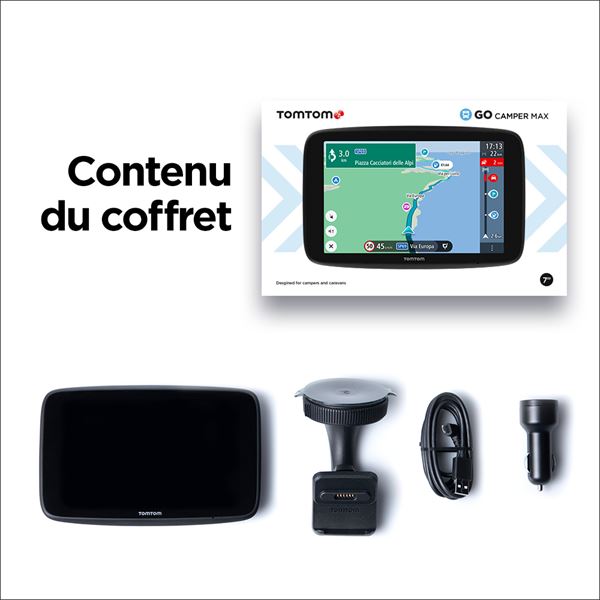 GPS camping-car TomTom GO Camper Max