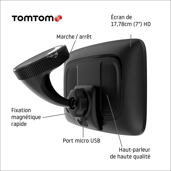 GPS camping-car TomTom GO Camper Max