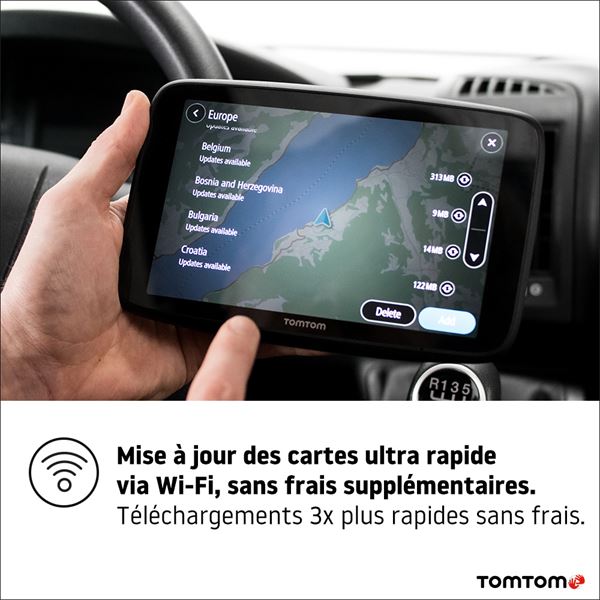 GPS camping-car TomTom GO Camper Max
