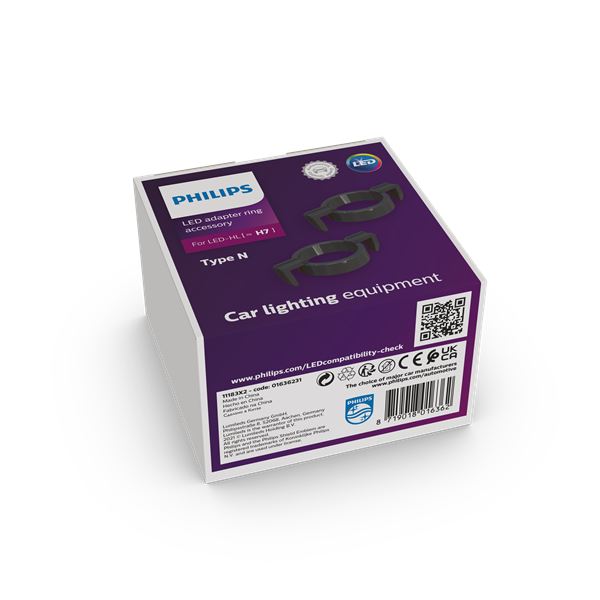 Anneaux de connexion type N pour ampoules LED Philips Ultinon Pro6001