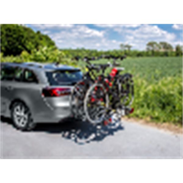 Porte-vélos attelage Eufab Premium - 3 vélos