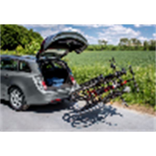 Porte-vélos attelage Eufab Premium - 3 vélos