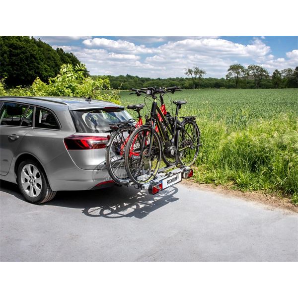 Porte-vélos attelage Las Pemium - 2 vélos