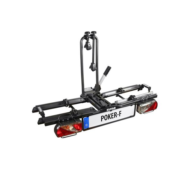 Porte-vélos attelage Eufab Poker-F - 2 vélos