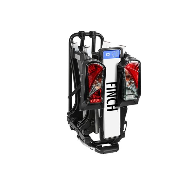 Porte-vélos attelage Eufab Finch - 2 vélos
