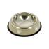 Gamelle inox avec jonc pvc anti-dérapant taille S