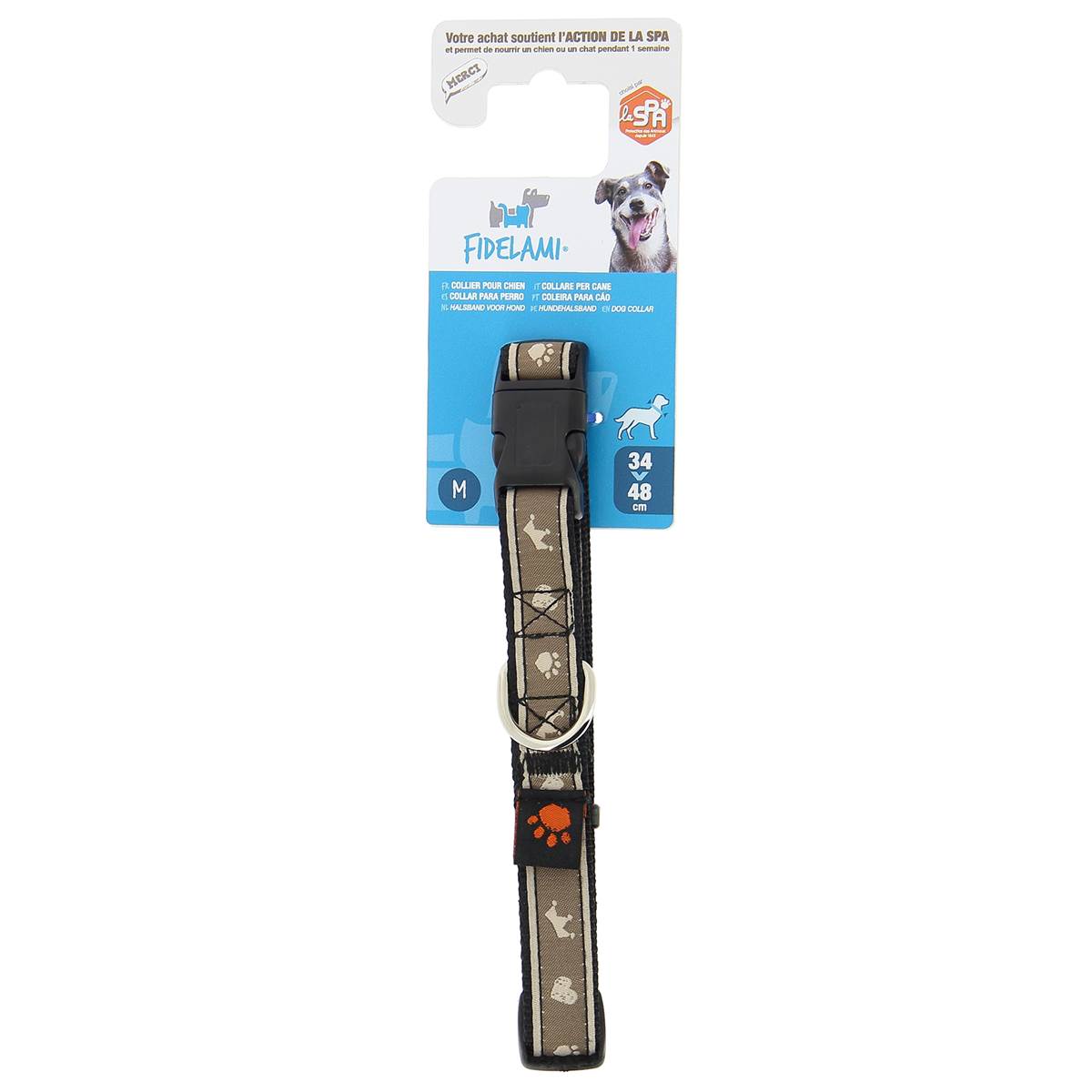 Collier M Motif Spa