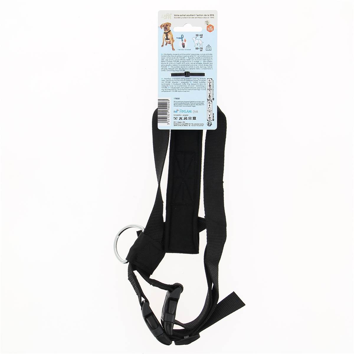Harnais De Sécurité Promenade Et Transport Pour Chien