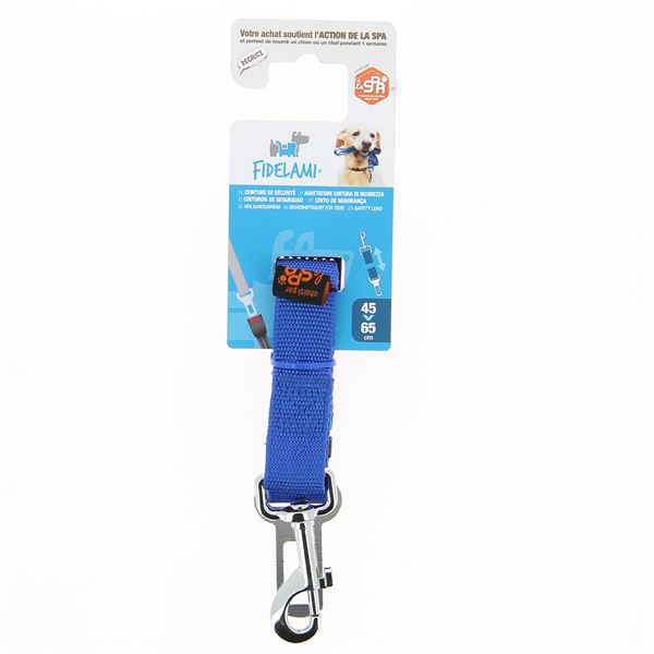 Ceinture de sécurité pour chien / chat réglable