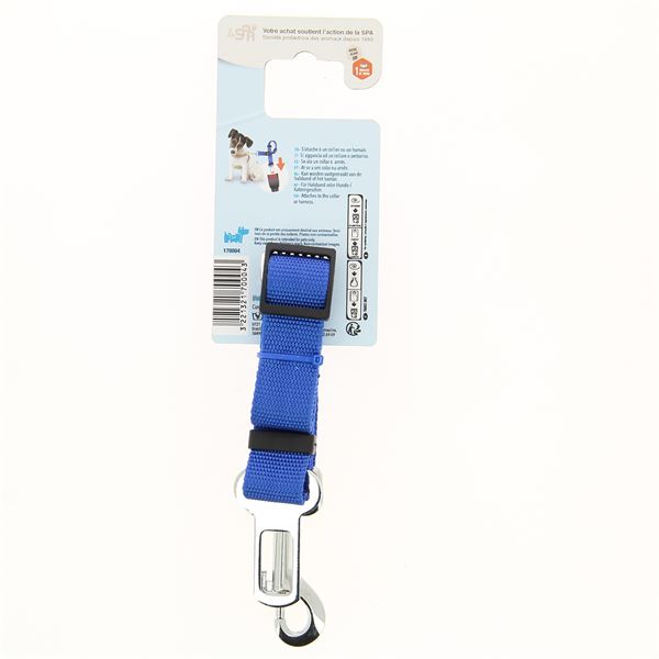 Ceinture de sécurité pour chien / chat réglable