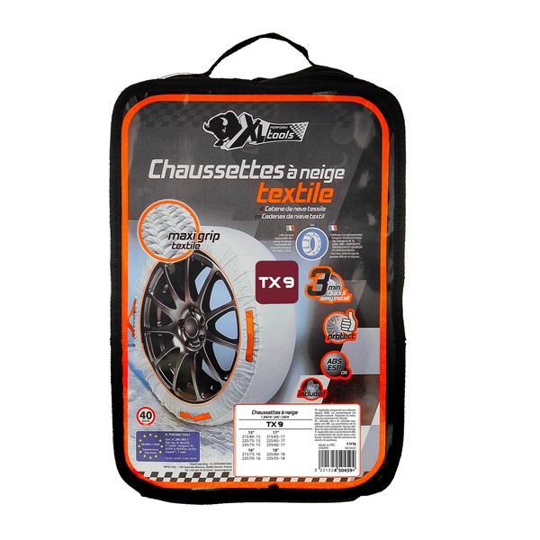 2 Chaussettes à neige TX9 XL Tools